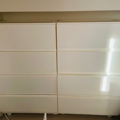 収納ボックス　4段　キャスター付き
の画像