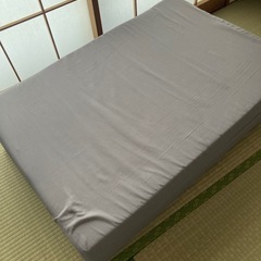 【受付終了】ニトリ 折りたたみマットレス＋敷パットの画像