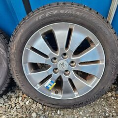 20アルファード純正アルミ、スタットレスタイヤの画像