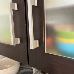 ニトリ　食器棚　上部分のみの画像