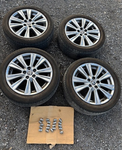 お取引中　ヴェルファイア  アルファード　30後期　ゴールデンアイズ　純正ホイール　ナット付き