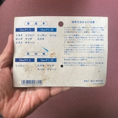 車ホイールナットの画像