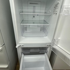 【ドリーム川西店御来店限定】☆ジモティー見たよ♪割引☆ シャープ ２ドア冷蔵庫　SJ-D15G-W 152L 2021／クリーニング済み 【99560000034247】の画像