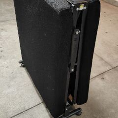 折りたたみベッド 中古　ブラックの画像