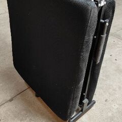 折りたたみベッド 中古　ブラックの画像