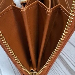 ▪️現品限り☆国内産⭐︎栃木レザー☆本革☆ラウンド型長財布の画像