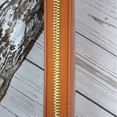 ▪️現品限り☆国内産⭐︎栃木レザー☆本革☆ラウンド型長財布の画像