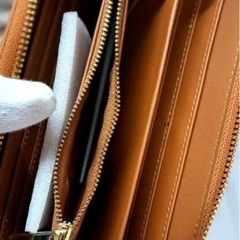 ▪️現品限り☆国内産⭐︎栃木レザー☆本革☆ラウンド型長財布の画像