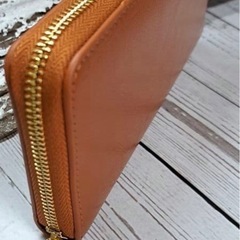 ▪️現品限り☆国内産⭐︎栃木レザー☆本革☆ラウンド型長財布の画像