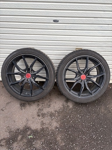 RAYS  レイズ 215/45/18　グラムライツ57FXX PCD114.3 夏タイヤ  4本セット 18インチ