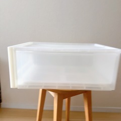 【11/16までの引取】無印 ポリプロピレン収納ケース小の画像