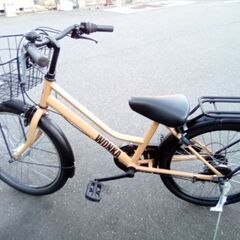 22インチ　子供用自転車　変速　LEDオートライト　WONKAの画像