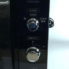 TOSHIBA 単機能電子レンジ 2021年製の画像