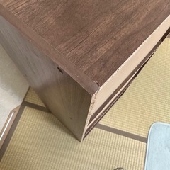 カラーボックス（木目）の画像