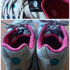 ノースフェイス　メンズスニーカーの画像