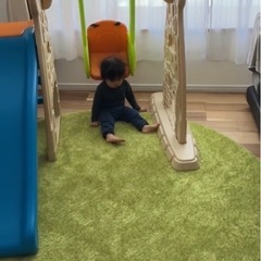 滑り台、ぶらんこセットの画像