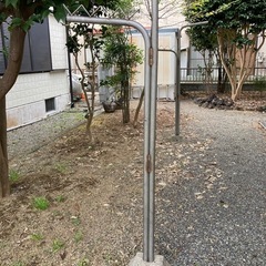 ステンレス物干し台の画像