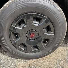 ハイエース　純正タイヤホイールセットの画像