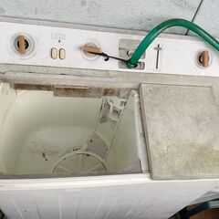 二槽式洗濯機　ジャンク品　無料の画像