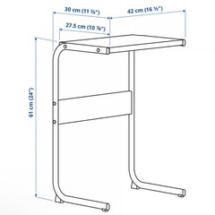 IKEAサイドテーブル  の画像