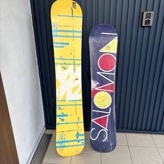 【受渡し決定】スノーボード板　2枚の画像