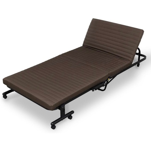 新品 定価18,276円 ベット　アイリスオーヤマ 折りたたみベッド ブラウン