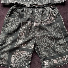 ペイズリー柄 セットアップ 140cmの画像