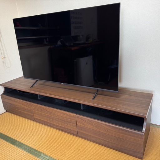 55型4Kテレビ＋テレビ台　2024年購入