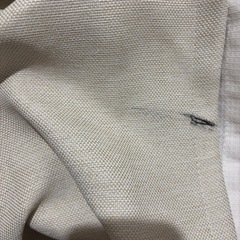 遮光カーテン（アイボリー）レースカーテン  150×190の画像