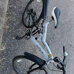 変速付き自転車です。とてもきれいで、ほとんど使っていません。の画像