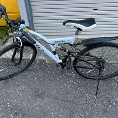 変速付き自転車です。とてもきれいで、ほとんど使っていません。の画像