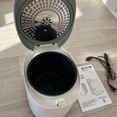 加湿器 山善 スチームファン式 KSF-L303Wの画像