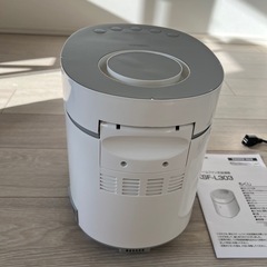 加湿器 山善 スチームファン式 KSF-L303Wの画像