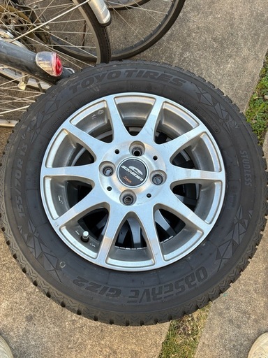 スタッドレスタイヤホイールセット