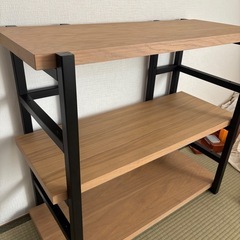 木製シェルフの画像