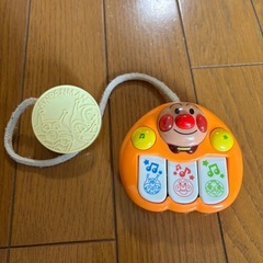 アンパンマン　どこでもピコピコピアノ　おもちゃの画像