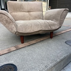 ソファ　ファブリックの画像