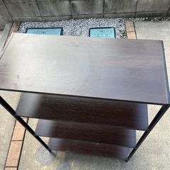 決まり木製　棚の画像