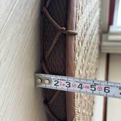 ニトリ　円型クッション　2個組　屋外使用品の画像