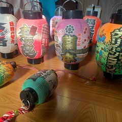 提灯セット10個の画像