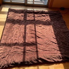 リバーシブル正方形こたつ布団195×195の画像