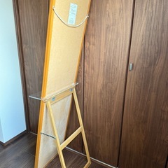 無印スタンドミラー 幅42x高さ154cmの画像