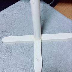 ニトリ コート白 ラック ハンガーの画像