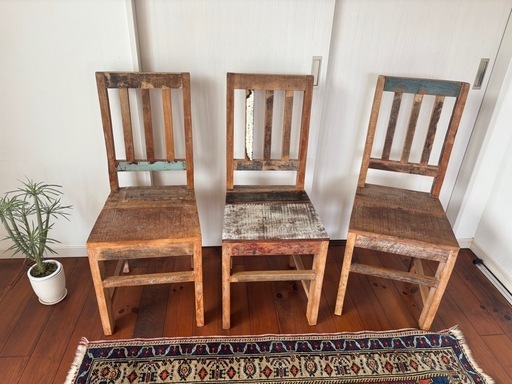 ACME furnicher ダイニングチェア3脚セット