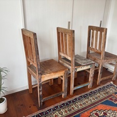 ACME furnicher ダイニングチェア3脚セットの画像