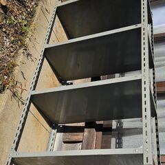 スチールラック　解体済みの画像