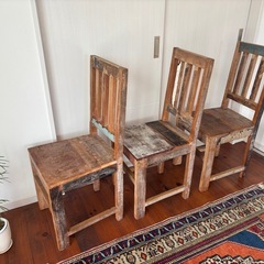 ACME furnicher ダイニングチェア3脚セットの画像