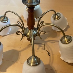 アンティーク　シャンデリア　シーリングライト　3個セットの画像