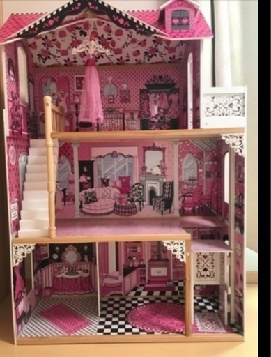 値下げ！大きなお人形ハウス　お人形遊び リカちゃん　ドールハウス　キッドクラフト