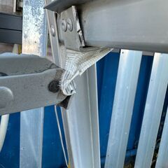 脚軽　脚立　アルミ製　軽量　庭　工事　ハシゴ　人気タイプです！の画像